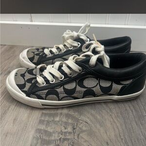 Coach Black and Gray Women's Sneakers